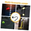 NULYLU Spring-Loaded Steel Weight Stack Pin for Fitness Equipment with Aluminum Alloy Replacement Bolt, M10 Screw and Rope Design view 3