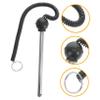 NULYLU Spring-Loaded Steel Weight Stack Pin for Fitness Equipment with Aluminum Alloy Replacement Bolt, M10 Screw and Rope Design view 4