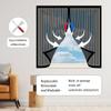 Magnetic Insect Screen for Windows, 85 x 95 cm, Gray view 2