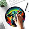 CHTXD Gaming Mouse Pad, Psychedelic Buffalo, Round 30 x 30 cm view 4