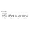 Dostear Self-Adhesive Wallpaper Border, 222d Tile Sticker, K16, 12 cm x 1000 cm view 3