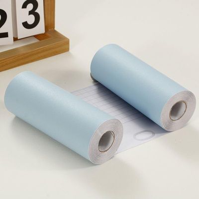 Dostear Self-Adhesive Border for Kids' Rooms, Living Rooms and Bathrooms, Sky Blue, 30 cm x 500 cm