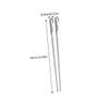 Stainless Steel Skewers with Pin Clip for Picnics view 2