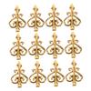HYTROVE 12-Piece Aluminum Alloy Metal Fence Finials, Decorative Spikes for Fence Posts, Replacement Parts for Garden and Yard Décor view 1