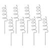 NULYLU 8-Piece Spiral Metal Garden Plant Supports view 1