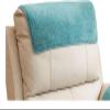 Miecoae Armrest and Headrest Cover for Couch or Sofa, Aquablue, No Pocket view 1