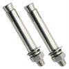 Expansion Anchors, 2-Pack, M16 Stainless Steel Expansion Bolts, External Hex Nut, M12x150 view 1