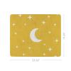 Yellow Star and Moon Quick-Dry Coffee Dish Drying Mat, 60 x 50 cm view 2