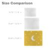 Yellow Star and Moon Quick-Dry Coffee Dish Drying Mat, 60 x 50 cm view 4