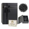 Large Foldable Cardboard Gift Box with Lid, 28 x 20 x 9 cm, Black view 1