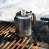 Kasmole Vintage Stainless Steel Camping Coffee Maker view 2