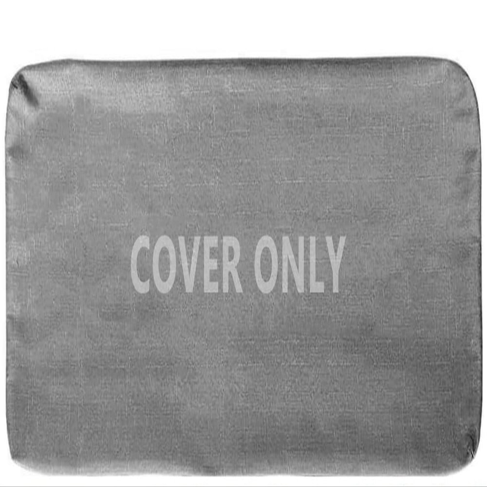 AQIGR Bench Cushion Cover, Gray, 200 x 60 x 8 cm