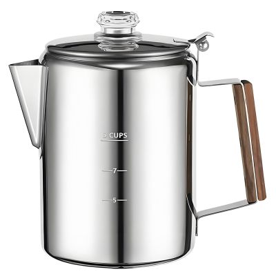 Vintage Portable Stainless Steel Coffee Percolator