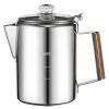 Vintage Portable Stainless Steel Coffee Percolator view 1