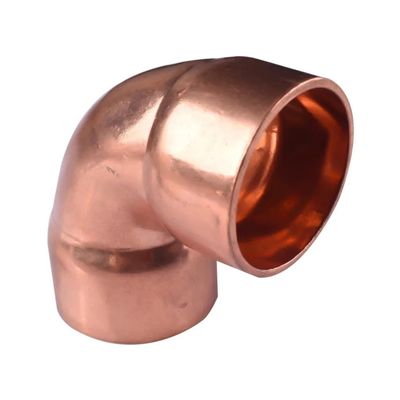 HBGNZU 6.35219 mm ID 90° Copper Pipe Fitting, 28 mm x 2.0 mm