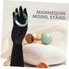 Right-Hand Plastic Jewelry Display Stand for Watches and Necklaces view 3