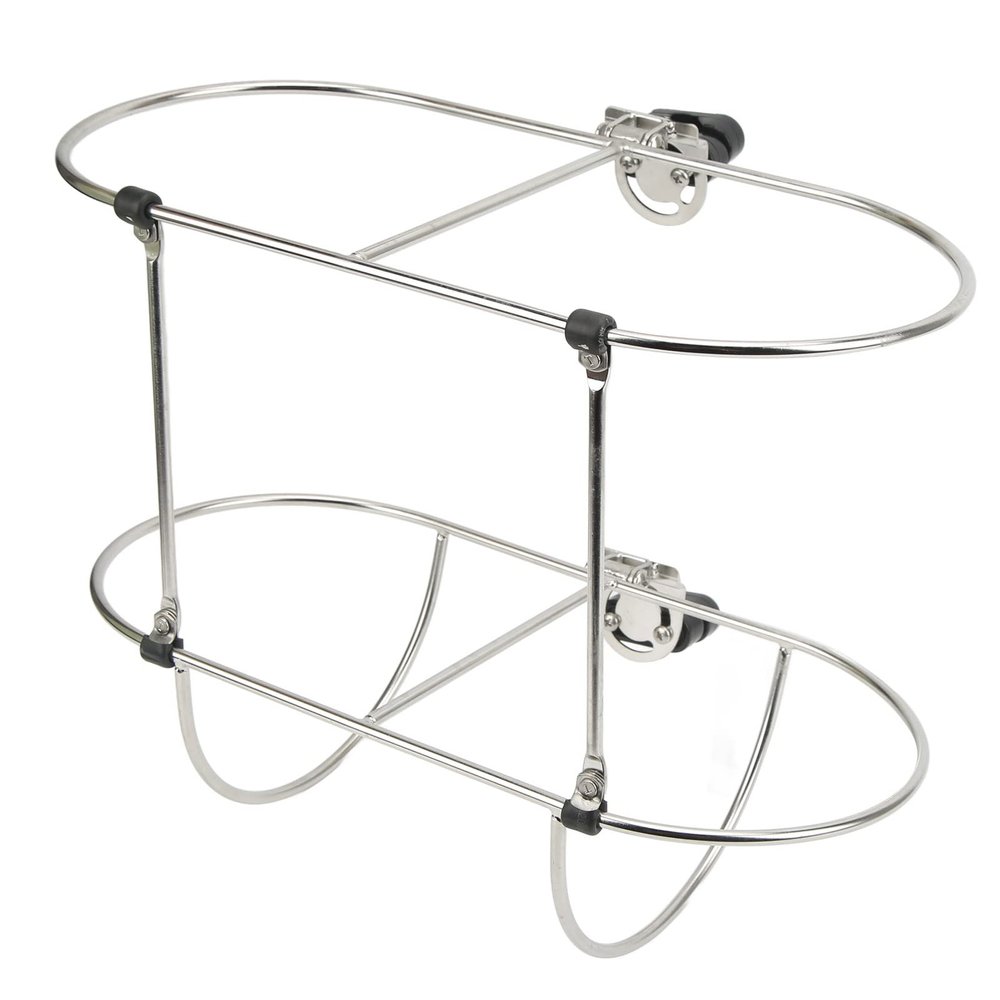 7-Inch Marine Yacht Boat Fender Rack, 304 Stainless Steel Folding Holder