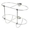 7-Inch Marine Yacht Boat Fender Rack, 304 Stainless Steel Folding Holder view 1