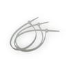 EKABEL24 Cable Tie Set, 100-Pack, White, 4.8 x 610 mm, UV-Resistant & Tear-Resistant view 3