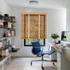 Generic Real Wood Blinds, Dark Carbonized, 90W x 220H cm view 4