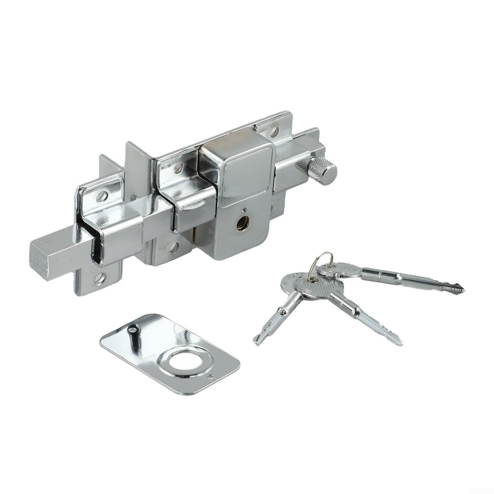 Zinc Alloy Cover Lock for Outdoor Use with Solid Iron Bolt (2009CR, Left Opening)