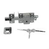 Zinc Alloy Cover Lock for Outdoor Use with Solid Iron Bolt (2009CR, Left Opening) view 2