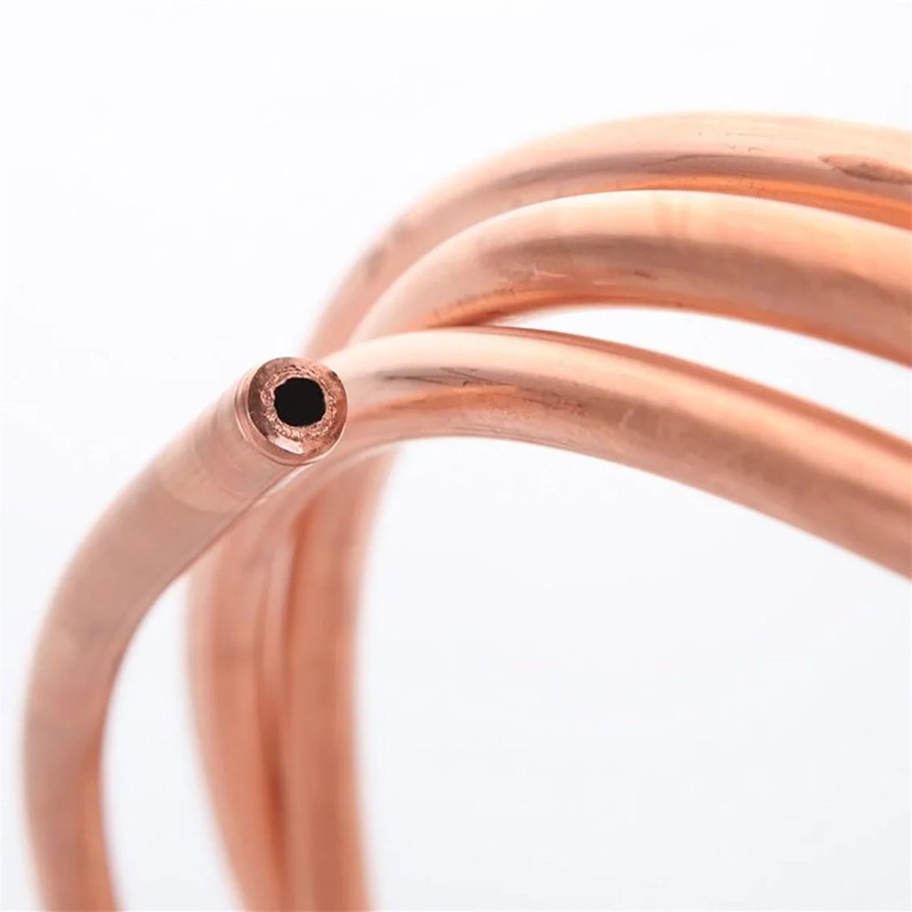 Soft Red Copper Tube Coil, 5 m × 6 mm × 0.8 mm