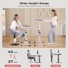 KLSMYHOKI Height-Adjustable Standing Desk with Wheels view 3