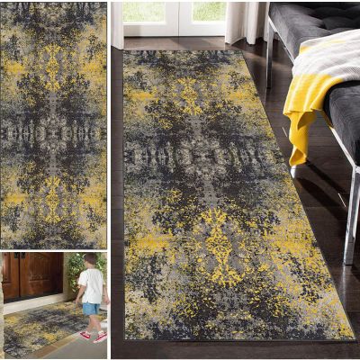 Long Hallway Runner Rug, Washable, Non-Slip, 70 x 250 cm