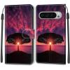 Painted Wallet Case for Google Pixel 9 Pro XL, Sunset view 1