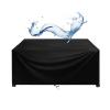 AEXOIO Waterproof Patio Furniture Cover 230 x 230 x 10 cm, Black view 1