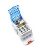 VWWJCCRO 1-Piece UKK160A DIN Rail Terminal Block, 1-In/6-Out Power Distribution Block view 2