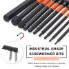 QUARKZMAN 4-Piece H1.5 Metric Hex Bit Set, 1/4-Inch Shank, 50 mm, Magnetic view 4