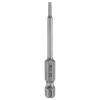 QUARKZMAN TT8 Security Torx Bit, 65 mm Long, 1/4-Inch Magnetic S2 Steel view 1