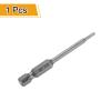 QUARKZMAN TT8 Security Torx Bit, 65 mm Long, 1/4-Inch Magnetic S2 Steel view 3