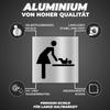 LEIASA | Mother & Baby Changing Room Sign - 10 x 10 cm - Aluminum - Baby Care view 2