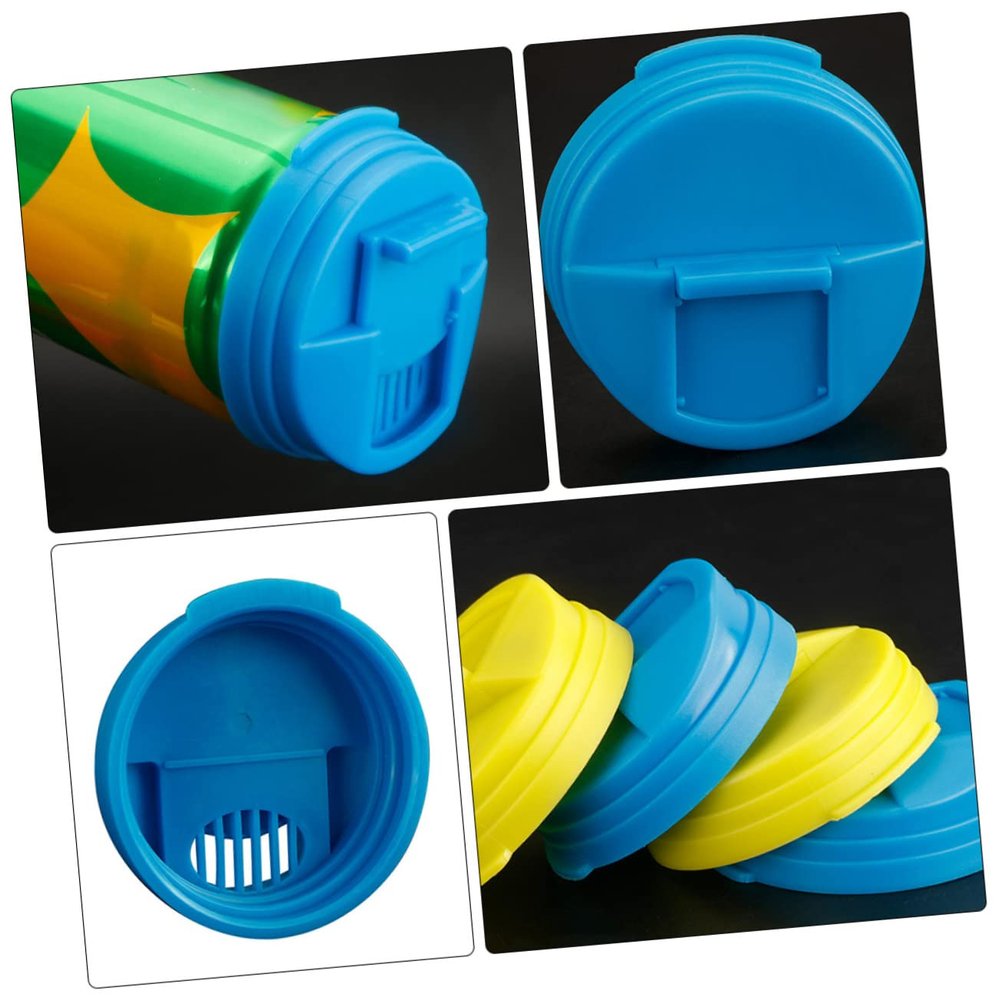Can Lids, 2 Pieces, Splashproof with Press-Fit Closure