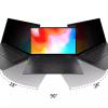 Laptop Privacy Screen - Magnetic Anti-Spy Film with Blue Light Filter view 4