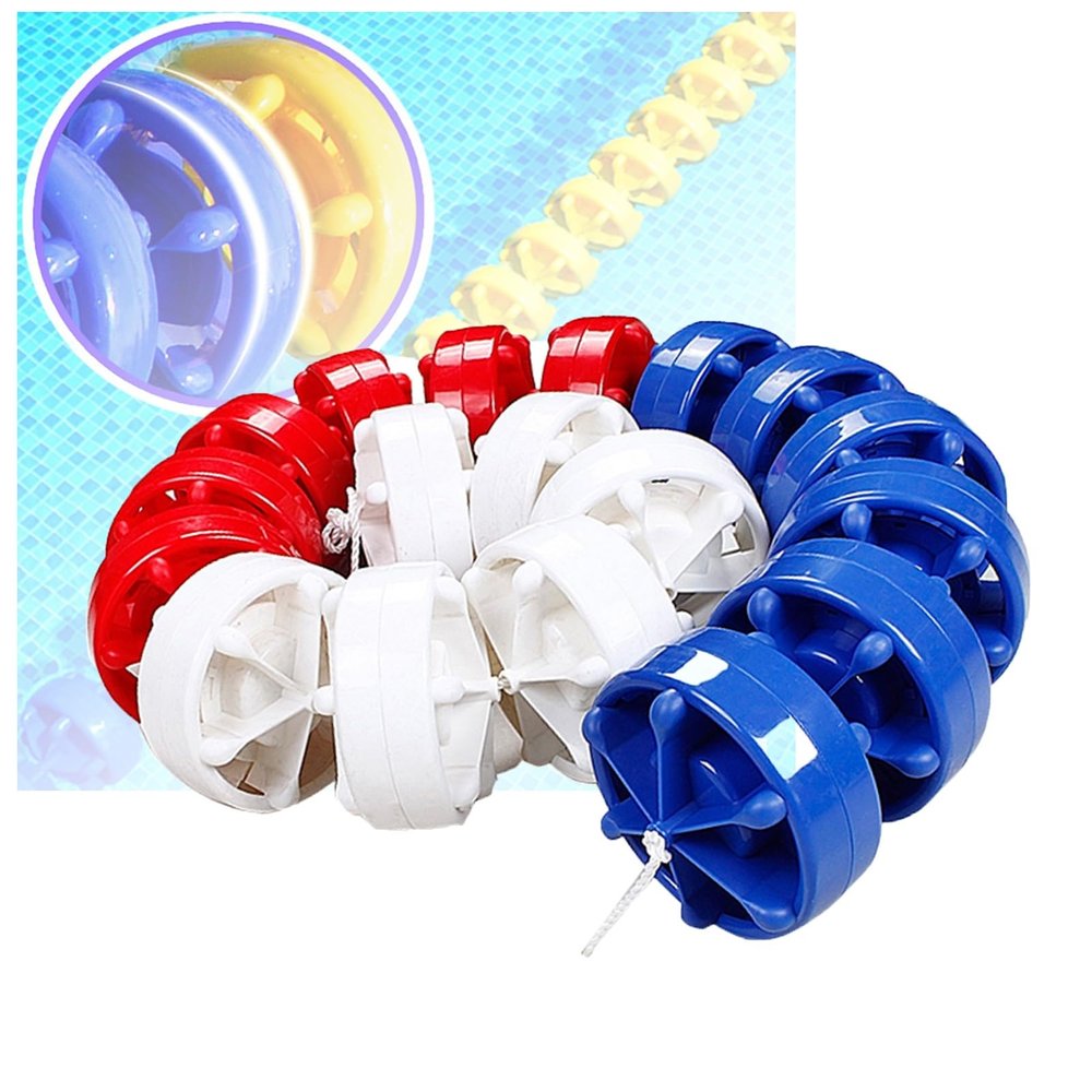 MARIYCH 3.3 ft/59 ft Pool Safety Rope with Floats, Visible Floating Divider for Indoor and Outdoor Pools