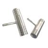 304 Stainless Steel Barbed Hose Reducer Tee, 20 x 6 x 20 mm, 1 Piece view 2