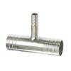 304 Stainless Steel Barbed Hose Reducer Tee, 20 x 6 x 20 mm, 1 Piece view 3