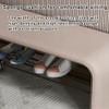 ZYFBD Armless Mid-Century Modern Upholstered Bench for Entryway, Dining Room, Living Room, and Kitchen view 4