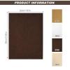 Brown Craft Felt Sheets, 12-Pack, 20 x 30 cm, 1 mm view 2