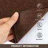 Brown Craft Felt Sheets, 12-Pack, 20 x 30 cm, 1 mm view 3