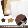 Brown Craft Felt Sheets, 12-Pack, 20 x 30 cm, 1 mm view 4