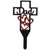VANZACK Metal Memorial Garden Stake for Dad view 1