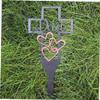 VANZACK Metal Memorial Garden Stake for Dad view 3