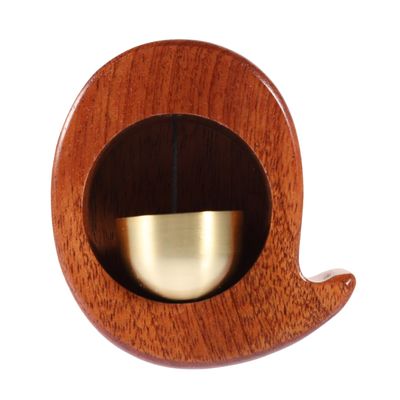 Magnetic Wooden Wind Chime Door Decoration, Brown