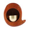 Magnetic Wooden Wind Chime Door Decoration, Brown view 1