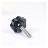 304 Stainless Steel Star-Grip Knob Screw, M4 x 16 mm, 25 mm Head, 1 Piece view 1